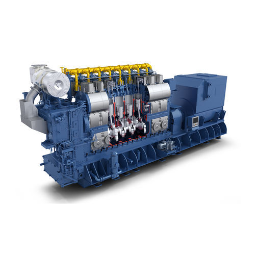 双燃料发动机 - H35DF series - Hyundai Heavy Industries-Marine Engine/现代 - 燃气 / 柴油 / 多气缸
