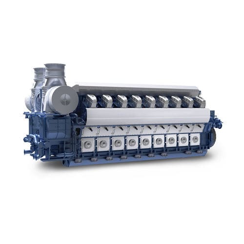 柴油发动机 - H46/60VP - Hyundai Heavy Industries-Marine Engine/现代 - 多气缸 / 海洋应用 / Tier 2