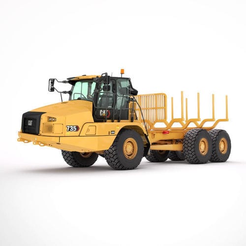 水罐卡车 - 735  - Caterpillar Global Mining/卡特彼勒 - 3车轴