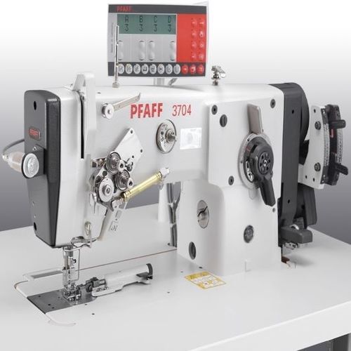 锯齿形线迹缝纫机 - PFAFF 3704 - PFAFF INDUSTRIESYSTEME UND MASCHINEN GMBH - 单针头 / 面料 / 领口