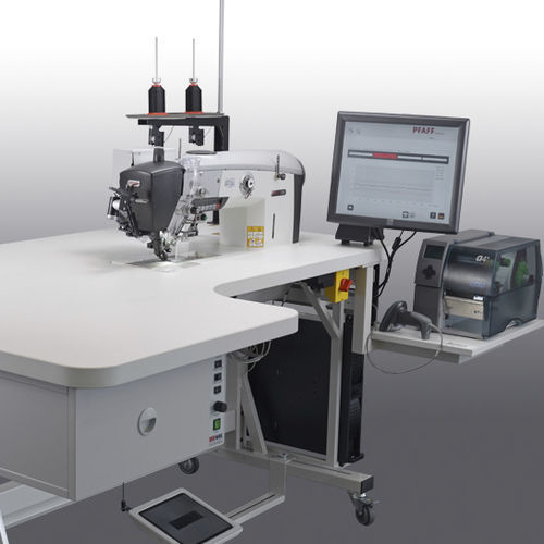 链式线迹缝纫机 - PFAFF 3721 PREMIUM - PFAFF INDUSTRIESYSTEME UND MASCHINEN GMBH - 单针头 / 用于椅套坐垫 / 固定