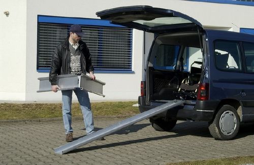 铝制装载坡道 - ABS series - ALTEC - 折叠式