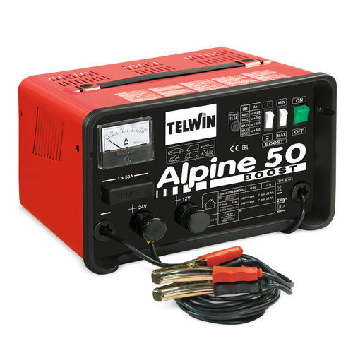 汽车电池充电器 - ALPINE 50 BOOST - TELWIN - 手持式 / 液体电解质 / 单相