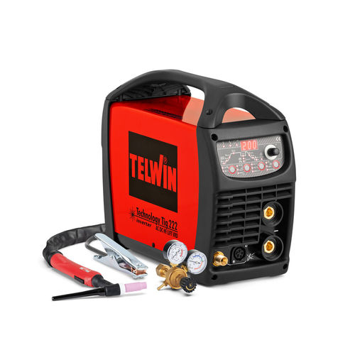 TIG焊接机 - TECHNOLOGY TIG 222 AC/DC + ACC - TELWIN - 电弧 / 脉冲 / MMA