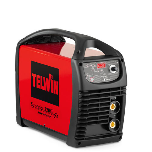 MMA焊接机 - SUPERIOR 320 CE VRD - TELWIN - TIG / 手动 / 用于铝