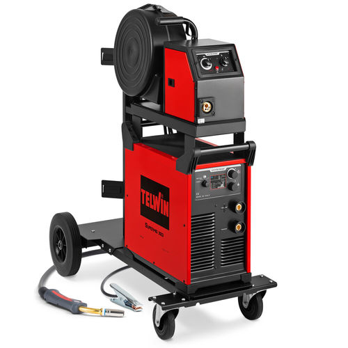 带手推车焊接机 - SUPERMIG 350i PACK + TROLLEY - TELWIN - 电弧 / MMA / TIG