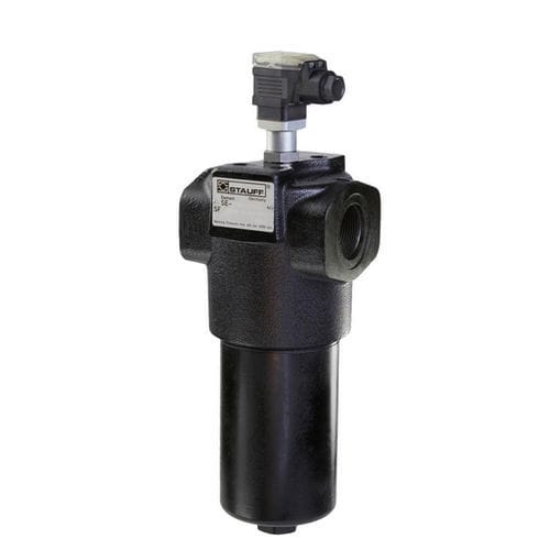 芯式过滤器外壳 - SF-045-O-O-B-TH-G20-B-PT024 - STAUFF - 用于液体 / 钢 / 高压应用