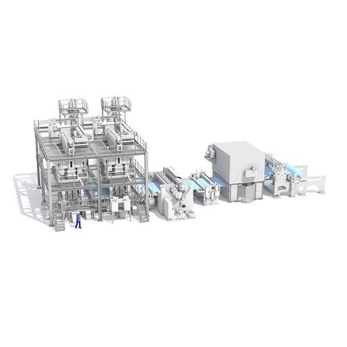 医用管道挤出生产线 - RF Smart Spunbond - Reifenhäuser Extrusion Technology GmbH & Co. KG - 平挤薄膜 / 用于PP / 用于PE
