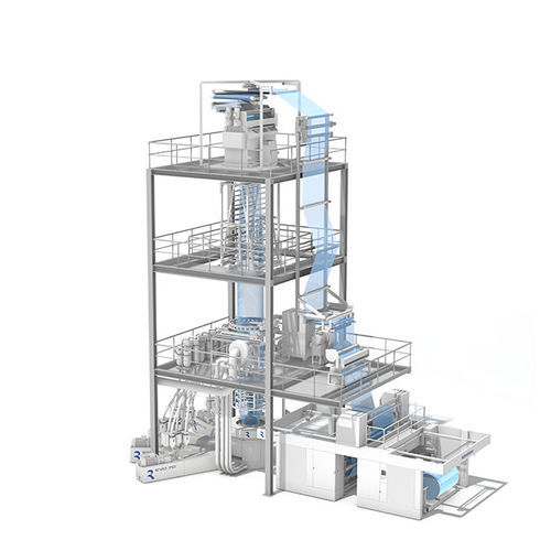 平挤薄膜管道挤出生产线 - EVO  - Reifenhäuser Extrusion Technology GmbH & Co. KG - 吹膜 / 用于PE / EVOH