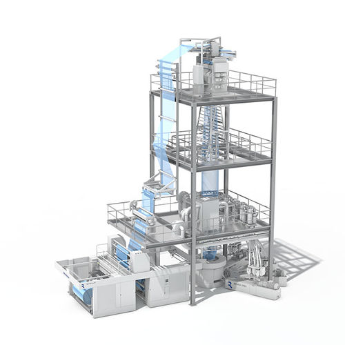 实验室管道挤出生产线 - EVO Micro  - Reifenhäuser Extrusion Technology GmbH & Co. KG - 吹膜 / 热熔塑料 / 汽车应用