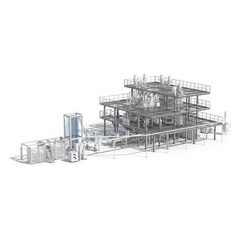 医用管道挤出生产线 - MIREX  - Reifenhäuser Extrusion Technology GmbH & Co. KG - 平挤薄膜 / 热熔塑料 / 阻挡膜
