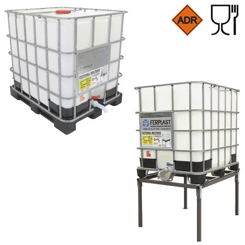 HDPEIBC集装桶 - Ferplast - 液体 / 化学制品 / 用于食品