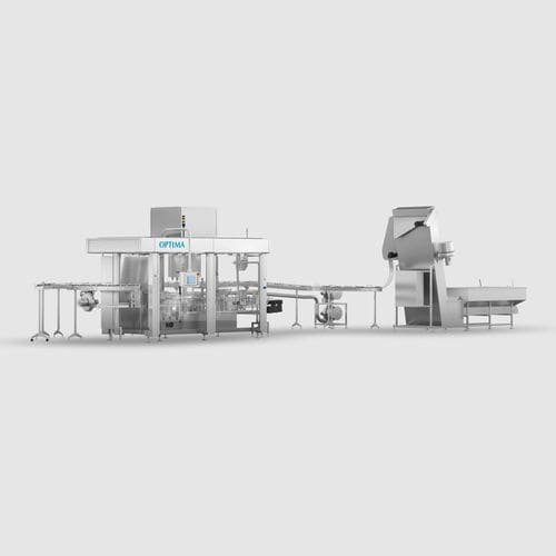 扣紧式封盖机 - Rotocap - OPTIMA packaging group GmbH - 连续运动式 / 全自动 / 用于食品