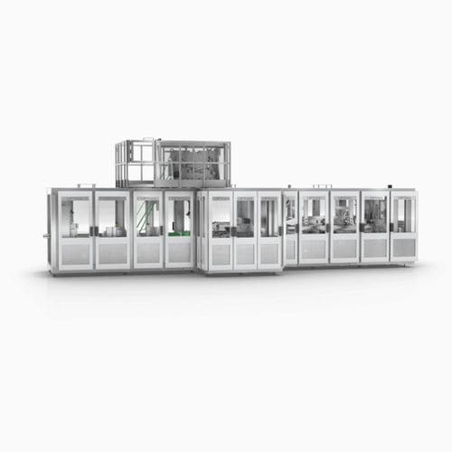 自动包装机 - ON3 OS2 - OPTIMA packaging group GmbH - 直线形 / 用于卫生产品 / 用于餐巾纸