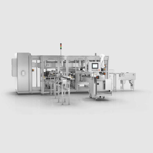 自动包装机 - WWM5 - OPTIMA packaging group GmbH - 覆膜 / 紧凑型 / 用于卫生产品