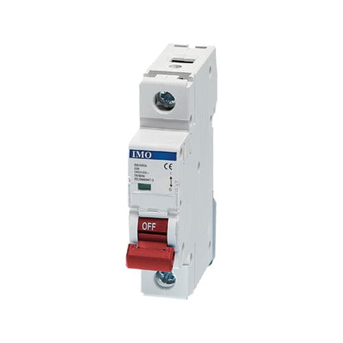 手动断路开关 - BIS1063A - IMO Precision Controls Limited - 低电压 / 单极 / 模块化