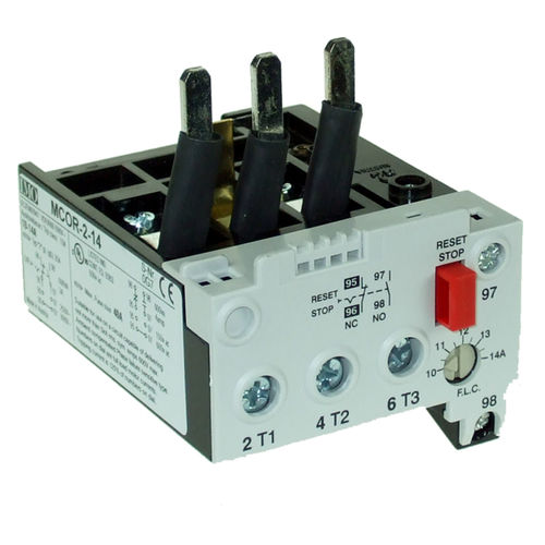 超载保护继电器 - MCOR-2-20  - IMO Precision Controls Limited - 热量 / 1NO / 1NF