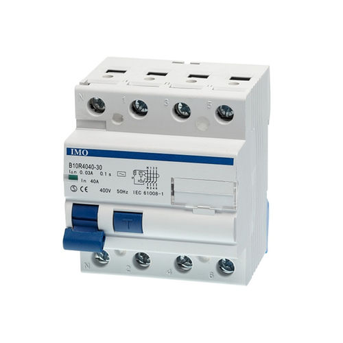 剩余电流动作断路器 / 磁性-热 - B10R4025-300 - IMO Precision Controls Limited - AC 电压 / 用于过载 / 漏电