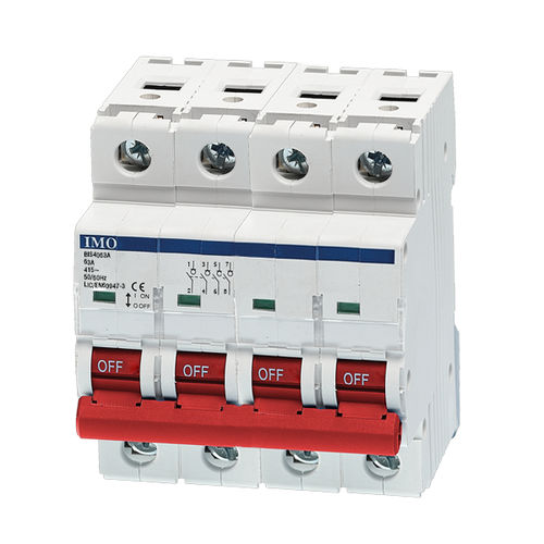 手动断路开关 - BIS4100C - IMO Precision Controls Limited - 低电压 / 4极 / 三相