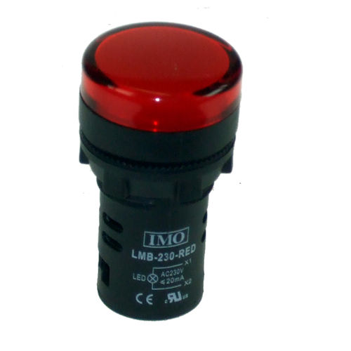 长明指示灯 - LMB-24-RED - IMO Precision Controls Limited - LED式 / 白炽 / 面板式