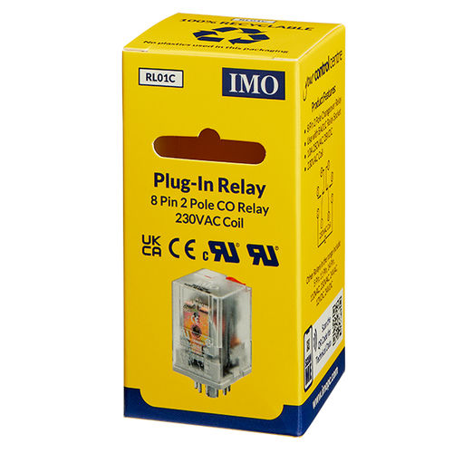 功率机电式继电器 - RL01C - IMO Precision Controls Limited - 230 Vac / 微型 / 明装