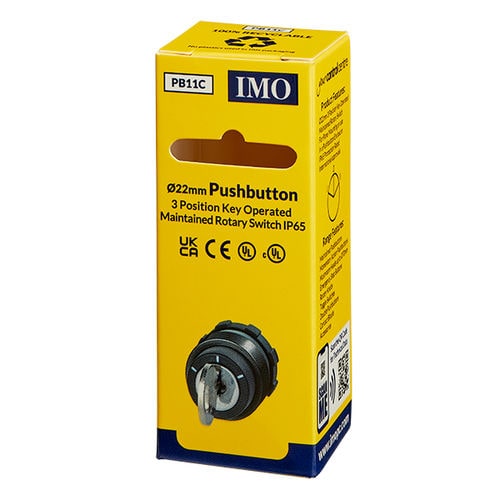 钥匙锁闭型按钮式开关 - PB11C - IMO Precision Controls Limited - IP65 / 塑料