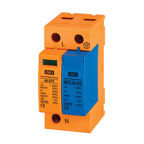2型防雷盒 - SPD2-401N - IMO Precision Controls Limited - 防过压 / 紧凑型 / 2极