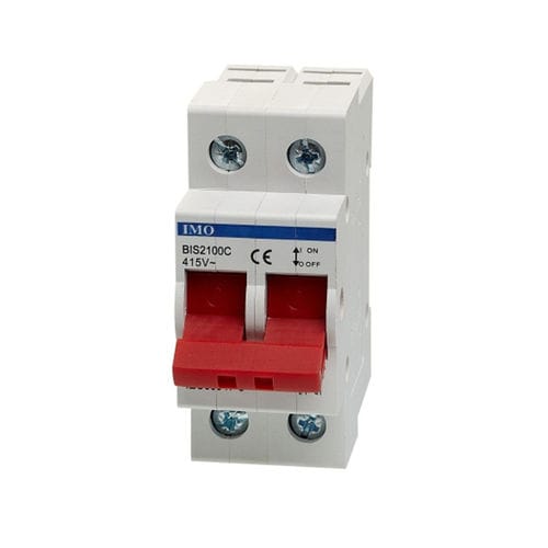 手动隔离开关 - BIS2100C - IMO Precision Controls Limited - 低电压 / 2极 / 交流
