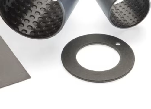 带挡块垫圈 - PCMW series - SKF/斯凯孚 - 圆形 / 聚甲醛POM / PTFE