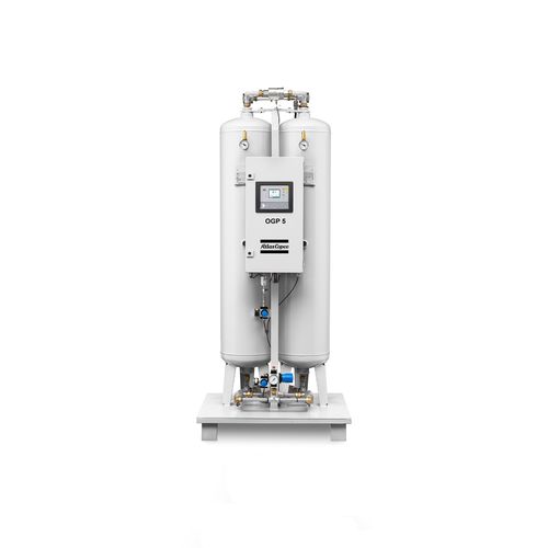纯度氧气发生器 - OGP series - Atlas Copco Compressors - 工艺流程 / PSA