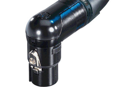 供电连接器 - RX series  - Neutrik - XLR / 直角 / 环形