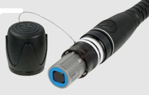 光学连接器 - opticalCON QUAD - Neutrik - 数据 / 光纤 / LC