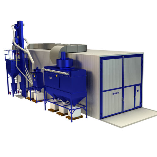 喷砂间 - Shandong Kaitai Shot Blasting Machinery Share Co.,
