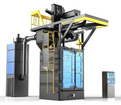 钩形抛丸机 - SH-line - Shandong Kaitai Shot Blasting Machinery Share Co., - 用于金属 / 自动 / 紧凑型
