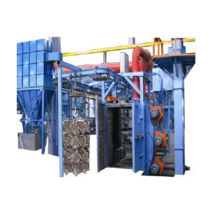 空中传送装置抛丸机 - MR-line - Shandong Kaitai Shot Blasting Machinery Share Co., - 用于金属 / 连续 / 自动