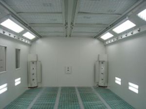 封闭式喷漆间 - Shandong Kaitai Shot Blasting Machinery Share Co., - 用于零件