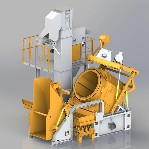 滚筒抛丸机 - KT700 - Shandong Kaitai Shot Blasting Machinery Share Co., - 注模 / 用于锻造