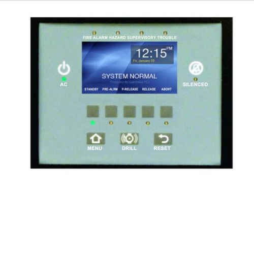 消防警报操控面板 - LCD - Gamewell-FCI - 可定位 / 联网