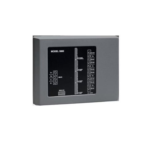 数字I/O模块 - 5820XL - Gamewell-FCI - ModBUS RTU / 8路数字输入 / 用于面板