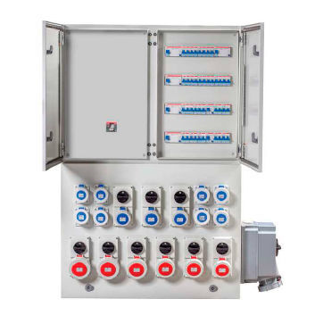 带设备电箱 - COM/BMP series - IDE ELECTRIC, S.L. - 便携式 / 钢 / IP65