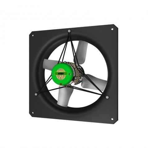 壁挂风机 - WLV / DLV series - Vostermans Ventilation - 轴向 / 空气循环 / 工业