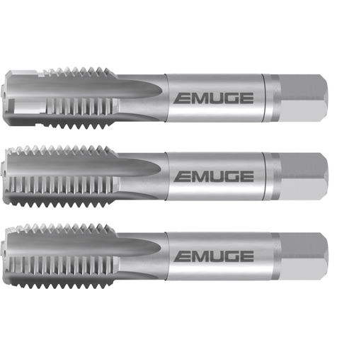 整体式丝锥 - WM-set-3S(Nr.1"Z",Nr.1,F) - EMUGE-FRANKEN - HSS-E / 用于钢材 / 用于生铁
