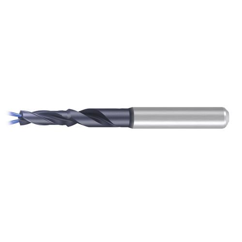 实心钻头 - VHM-EF-Drill C-STEEL-HA-IK-4FF-TIALN-T14 - EMUGE-FRANKEN - 用于有色金属 / 用于钢材 / 用于生铁