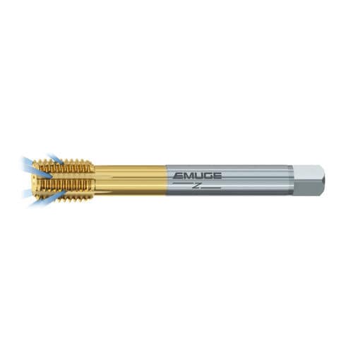 整体式压整丝锥 - InnoForm 2-Z-SN-IKZN-PM-TIN-80   - EMUGE-FRANKEN - HSS-E / 用于钢材 / 用于生铁