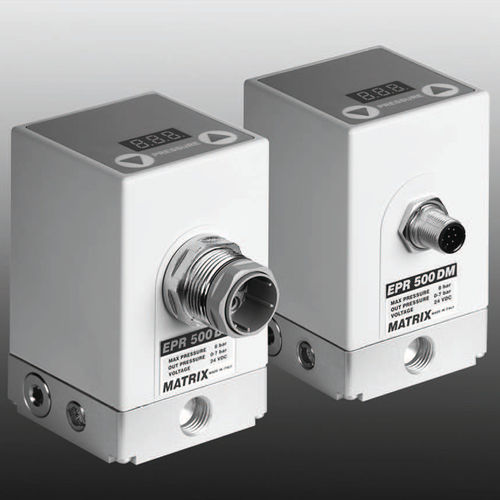 数字压力调节器 - EPR200, EPR300, EPR500 series - MATRIX mechatronics - 用于气体 / 用于空气 / 单级