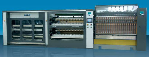 自动纵切复卷机 - 600 - 2 200 mm, max. ø 240 mm | RS 240 - Ghezzi & Annoni - 用于粘合条