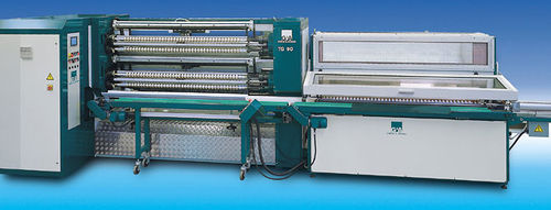 自动纵切复卷机 - max. 1 650 mm, max. ø 90 mm | TG 90 - Ghezzi & Annoni - 用于粘合条