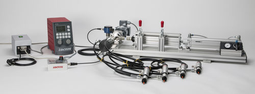 高粘度介质定量分配系统 - 300 ml Cartridge Pusher System 4 valves - Henkel LOCTITE/乐泰 - 中等粘稠度液体 / 胶 / 芯式