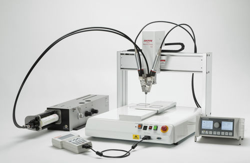 胶定量分配系统 - Benchtop Robot Systems - Henkel LOCTITE/乐泰 - 液体 / 用于化学品 / 带容量测定泵