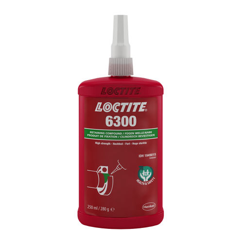 金属用胶 - LOCTITE 6300 - Henkel LOCTITE/乐泰 - 单组分 / 工业 / 抗剪应力